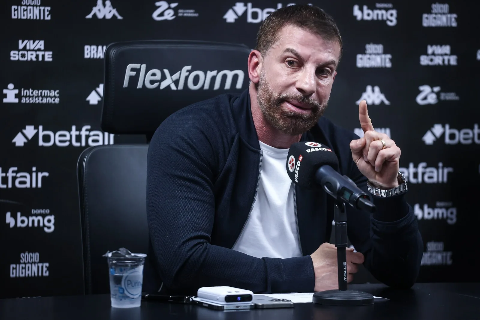 Rio de Janeiro: Pedrinho, presidente do Vasco, critica BAP, do Flamengo